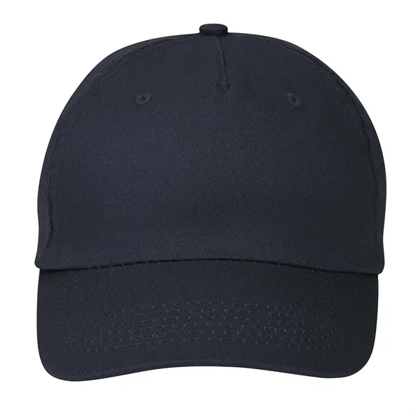 100% Cotton Twill Cap, 5 Panel, Medium Profile, Unstructured Crown &... from ASI 61125 Hit Promotional Products / Hit®