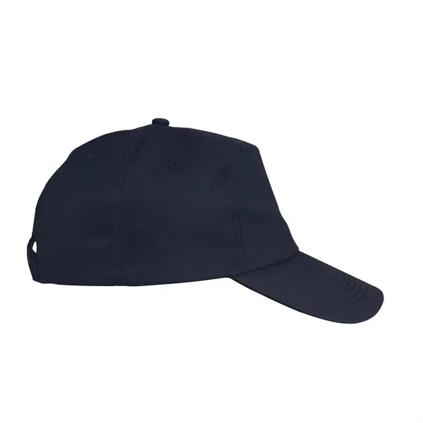 100% Cotton Twill Cap, 5 Panel, Medium Profile, Unstructured Crown &... from ASI 61125 Hit Promotional Products / Hit®