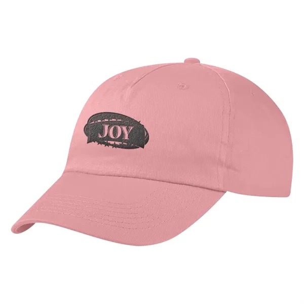 100% Cotton Twill Cap, 5 Panel, Medium Profile, Unstructured Crown &... from ASI 61125 Hit Promotional Products / Hit®