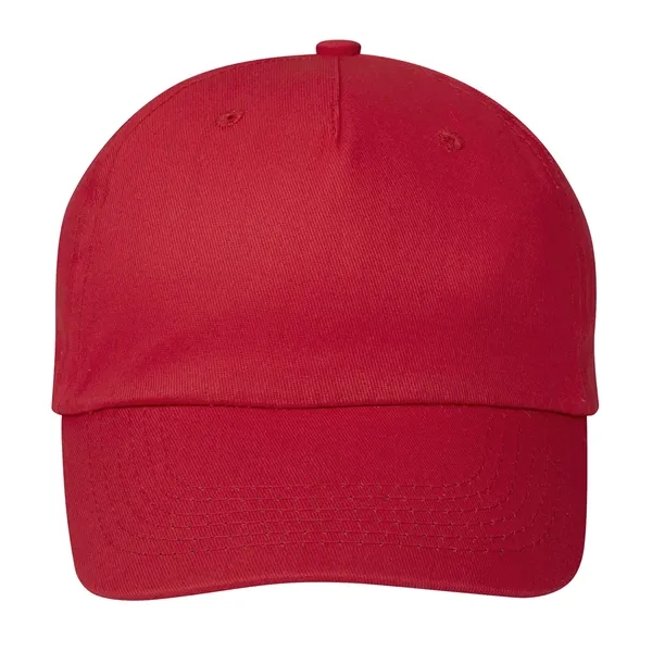 100% Cotton Twill Cap, 5 Panel, Medium Profile, Unstructured Crown &... from ASI 61125 Hit Promotional Products / Hit®