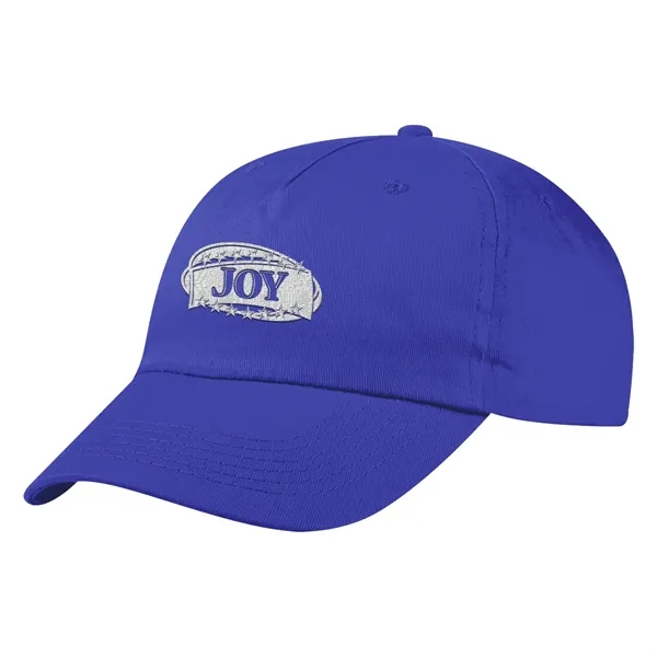 100% Cotton Twill Cap, 5 Panel, Medium Profile, Unstructured Crown &... from ASI 61125 Hit Promotional Products / Hit®