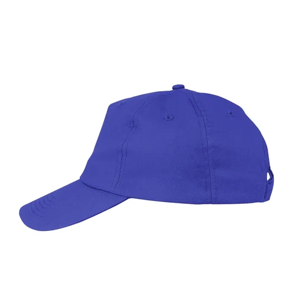 100% Cotton Twill Cap, 5 Panel, Medium Profile, Unstructured Crown &... from ASI 61125 Hit Promotional Products / Hit®