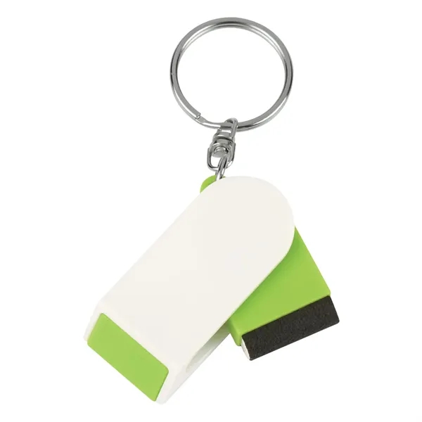 Phone Stand And Screen Cleaner Combo Keychain... from ASI 61125 Hit Promotional Products / Hit®