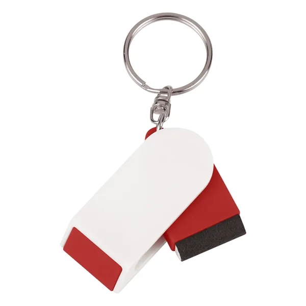 Phone Stand And Screen Cleaner Combo Keychain... from ASI 61125 Hit Promotional Products / Hit®