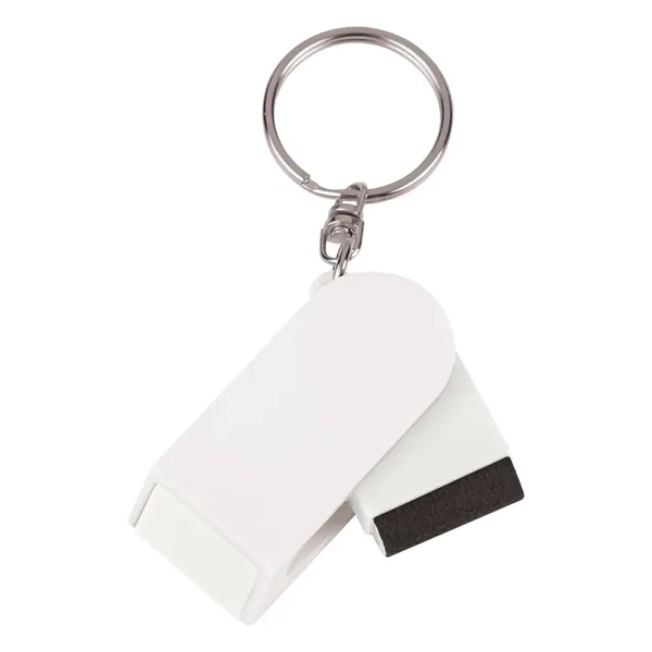Phone Stand And Screen Cleaner Combo Keychain... from ASI 61125 Hit Promotional Products / Hit®