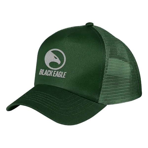5 Panel Mesh Back Price Buster Cap.  100% Brushed Cotton... from ASI 61125 Hit Promotional Products / Hit®