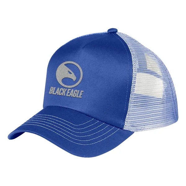 5 Panel Mesh Back Price Buster Cap.  100% Brushed Cotton... from ASI 61125 Hit Promotional Products / Hit®