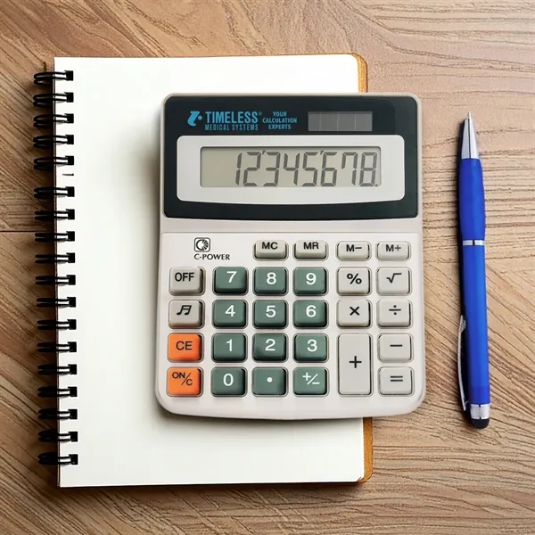 Calculator with 8 digit display, battery included, turn sound on or... from ASI 61125 Hit Promotional Products / Hit®