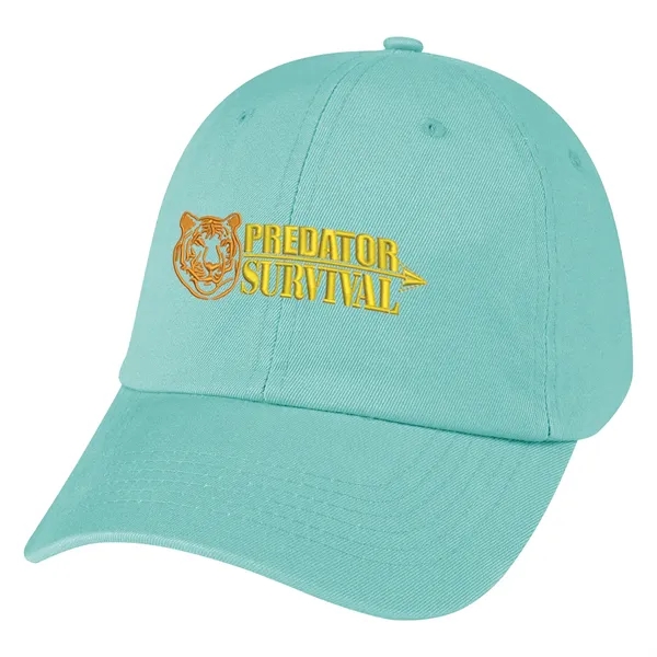 Washed Cotton Cap.  100% Washed Cotton Twill, 6 Panel, Low... from ASI 61125 Hit Promotional Products / Hit®