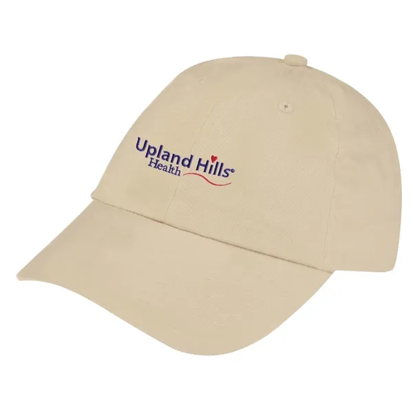 Brushed Cotton Twill Cap.  100% Brushed Cotton Twill,  6... from ASI 61125 Hit Promotional Products / Hit®