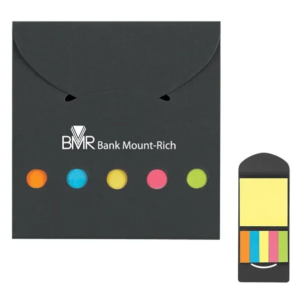 Sticky notes and flags in pocket case.... from ASI 61125 Hit Promotional Products / Hit®