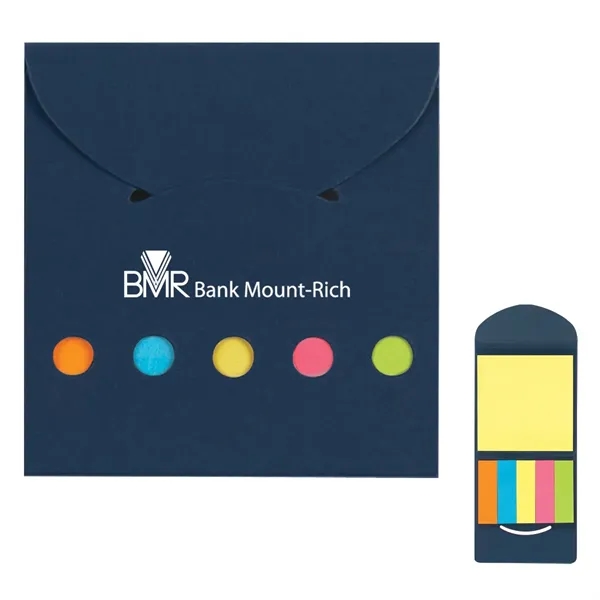 Sticky notes and flags in pocket case.... from ASI 61125 Hit Promotional Products / Hit®