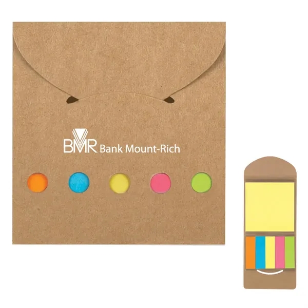 Sticky notes and flags in pocket case.... from ASI 61125 Hit Promotional Products / Hit®