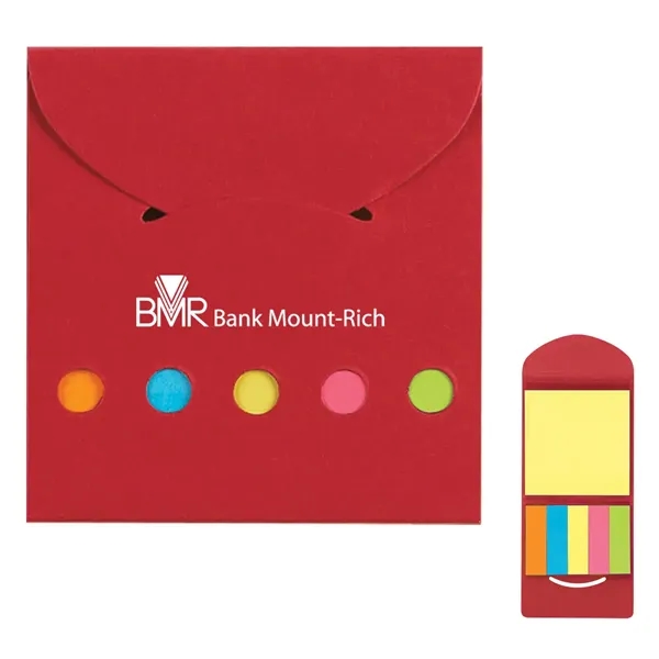 Sticky notes and flags in pocket case.... from ASI 61125 Hit Promotional Products / Hit®