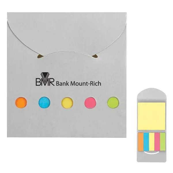 Sticky notes and flags in pocket case.... from ASI 61125 Hit Promotional Products / Hit®