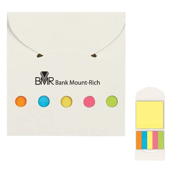 Sticky notes and flags in pocket case.... from ASI 61125 Hit Promotional Products / Hit®