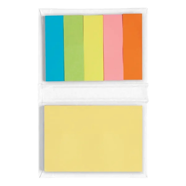 Sticky book with sticky notes and flags.... from ASI 61125 Hit Promotional Products / Hit®