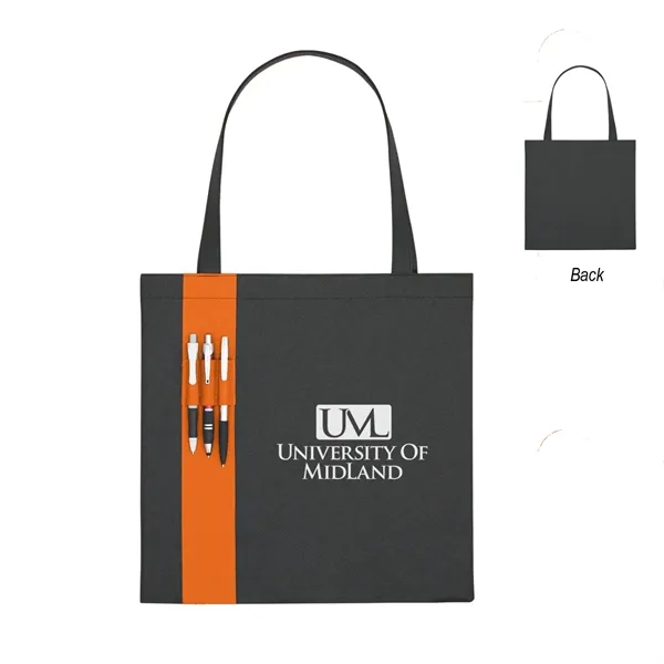 Non-Woven Colony Tote. Made of 80 Gram Non-Woven, Coated Water-Resistant Polypropylene.... from ASI 61125 Hit Promotional Products / Hit®