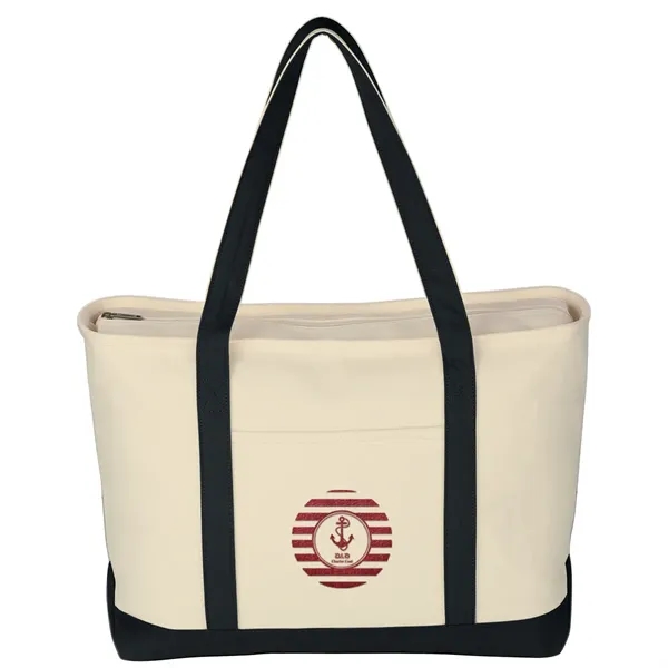 Large Heavy Cotton Canvas Boat Tote.  24 oz. Canvas. ... from ASI 61125 Hit Promotional Products / Hit®