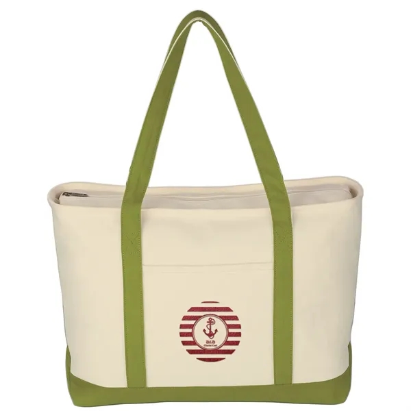 Large Heavy Cotton Canvas Boat Tote.  24 oz. Canvas. ... from ASI 61125 Hit Promotional Products / Hit®