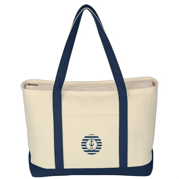 Large Heavy Cotton Canvas Boat Tote.  24 oz. Canvas. ... from ASI 61125 Hit Promotional Products / Hit®