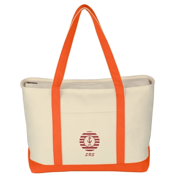 Large Heavy Cotton Canvas Boat Tote.  24 oz. Canvas. ... from ASI 61125 Hit Promotional Products / Hit®