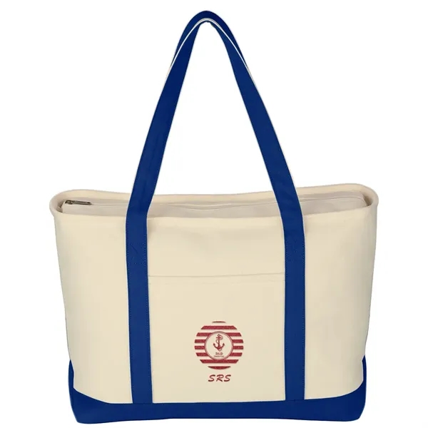 Large Heavy Cotton Canvas Boat Tote.  24 oz. Canvas. ... from ASI 61125 Hit Promotional Products / Hit®