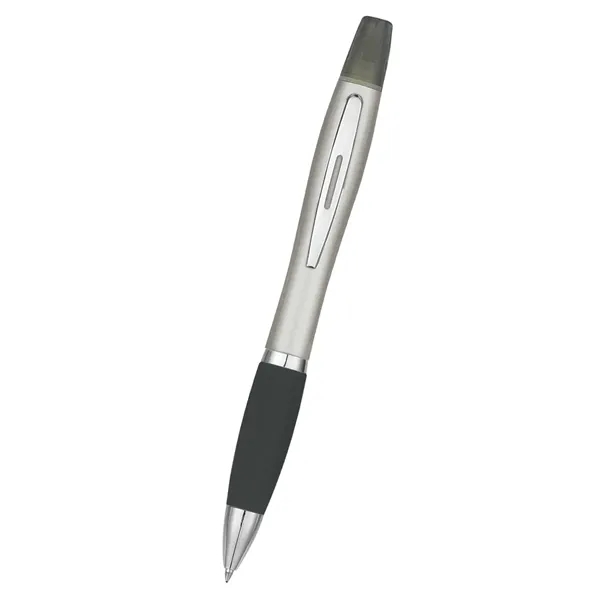 Sleek design highlighter with ballpoint pen.... from ASI 61125 Hit Promotional Products / Hit®