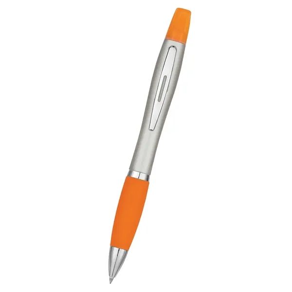 Sleek design highlighter with ballpoint pen.... from ASI 61125 Hit Promotional Products / Hit®