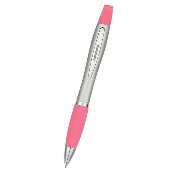 Sleek design highlighter with ballpoint pen.... from ASI 61125 Hit Promotional Products / Hit®