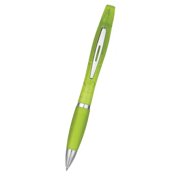 Sleek design highlighter with ballpoint pen.... from ASI 61125 Hit Promotional Products / Hit®