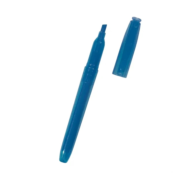 Pocket highlighter with chisel tip and fade resistant ink.... from ASI 61125 Hit Promotional Products / Hit®