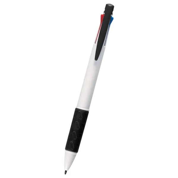 3 in 1 pen has three ink colors and a rubber... from ASI 61125 Hit Promotional Products / Hit®
