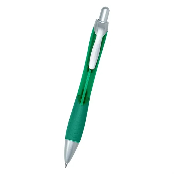 Gel pen with contoured rubberized grip for writing comfort and control.... from ASI 61125 Hit Promotional Products / Hit®