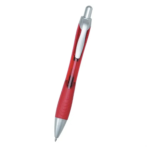 Gel pen with contoured rubberized grip for writing comfort and control.... from ASI 61125 Hit Promotional Products / Hit®