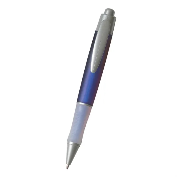 The Fino Pen with plunger action and rubber grip for writing... from ASI 61125 Hit Promotional Products / Hit®