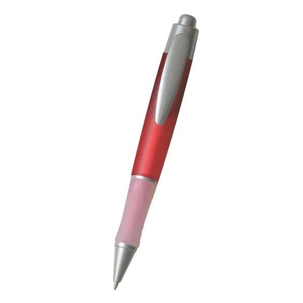 The Fino Pen with plunger action and rubber grip for writing... from ASI 61125 Hit Promotional Products / Hit®