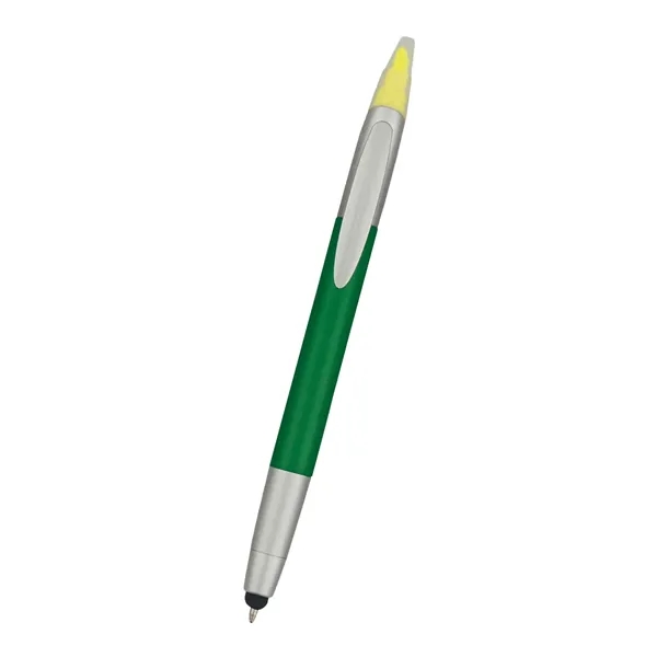 3-in-1 features a twist action pen, chisel tip highlighter and handy... from ASI 61125 Hit Promotional Products / Hit®