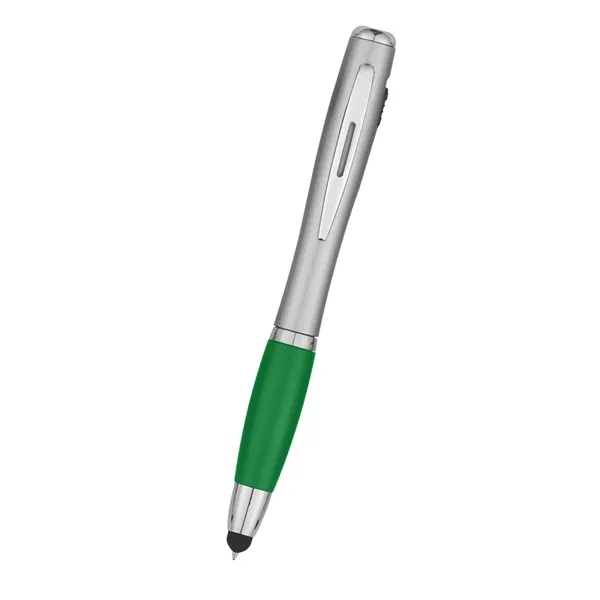 Trio Pen with LED light and Stylus.... from ASI 61125 Hit Promotional Products / Hit®