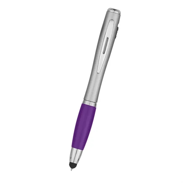 Trio Pen with LED light and Stylus.... from ASI 61125 Hit Promotional Products / Hit®