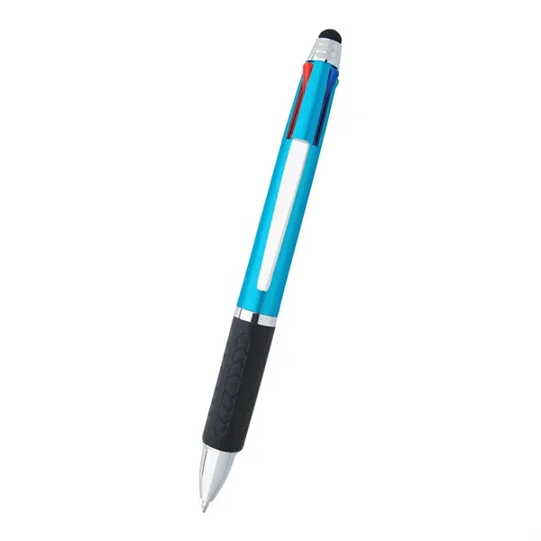 4 in 1 pen with stylus has 4 Ink colors and... from ASI 61125 Hit Promotional Products / Hit®