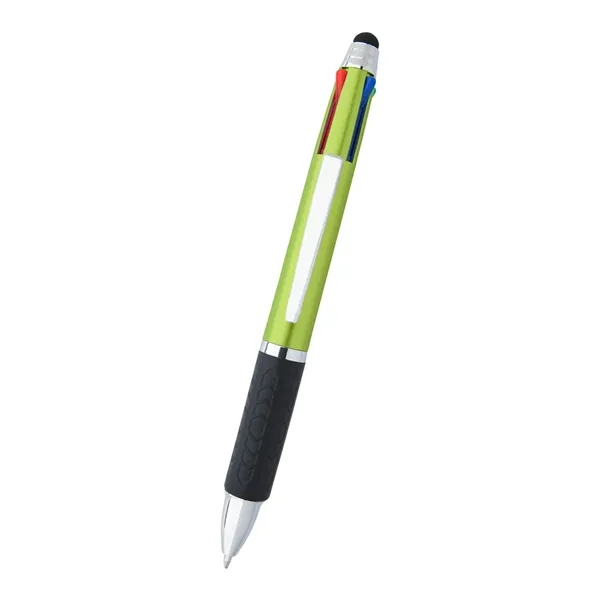 4 in 1 pen with stylus has 4 Ink colors and... from ASI 61125 Hit Promotional Products / Hit®