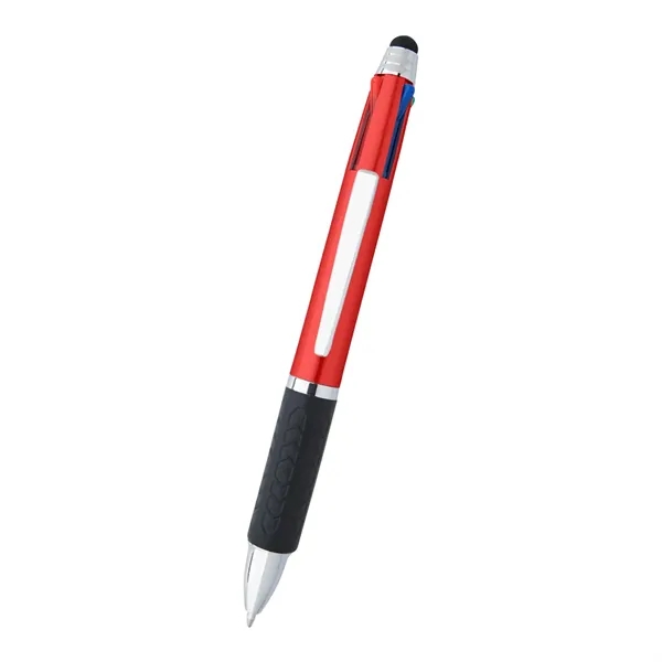 4 in 1 pen with stylus has 4 Ink colors and... from ASI 61125 Hit Promotional Products / Hit®