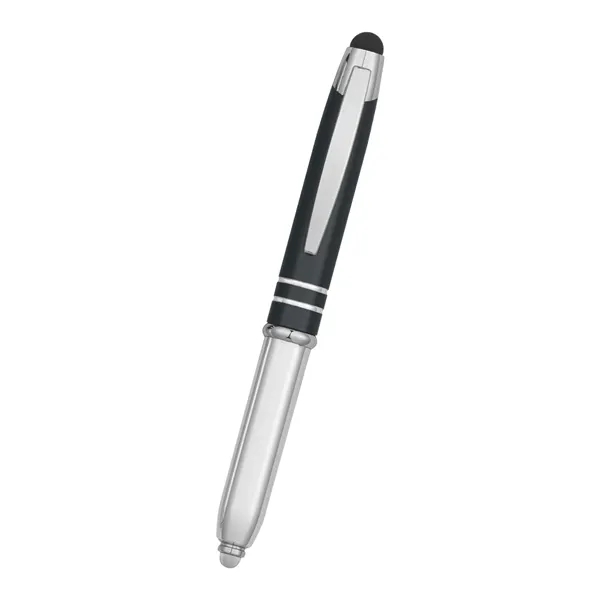 Ballpoint Stylus Pen with Light, push down on bulb to activate... from ASI 61125 Hit Promotional Products / Hit®