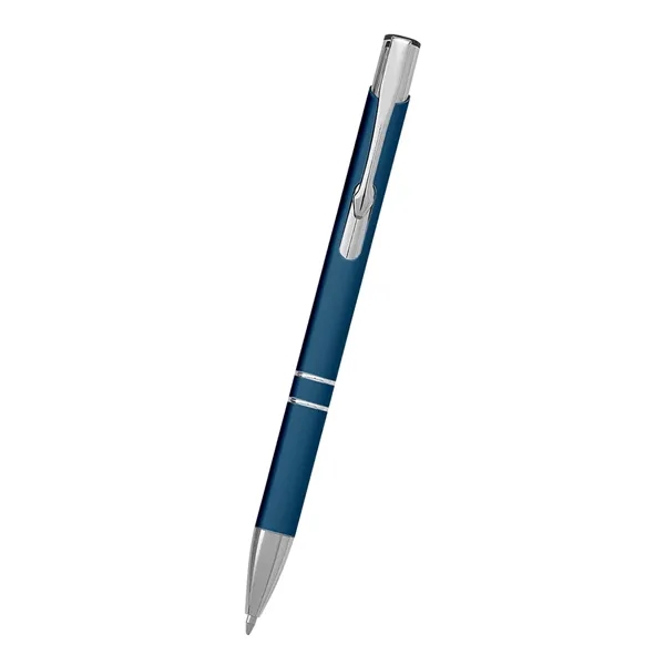 Aluminum pen with plunger action.... from ASI 61125 Hit Promotional Products / Hit®