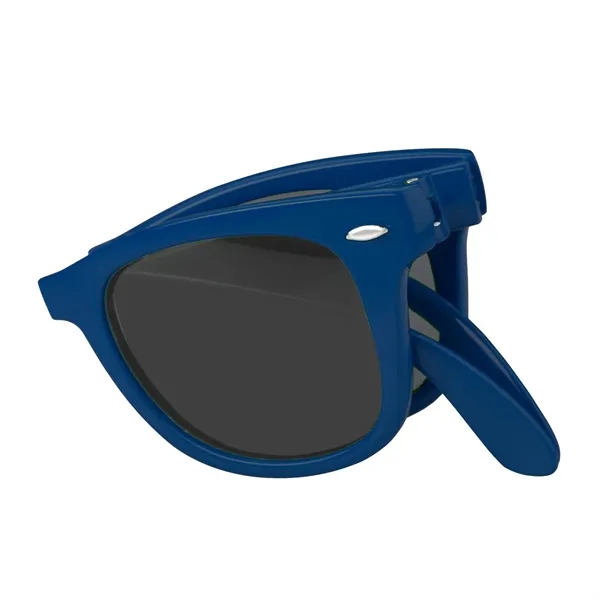 Folding sunglasses made of polycarbonate material.... from ASI 61125 Hit Promotional Products / Hit®