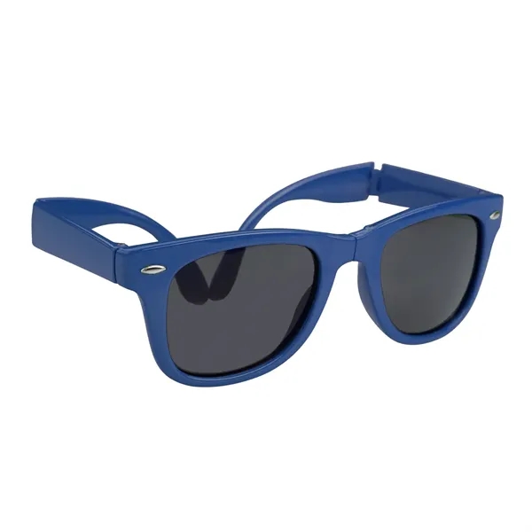 Folding sunglasses made of polycarbonate material.... from ASI 61125 Hit Promotional Products / Hit®