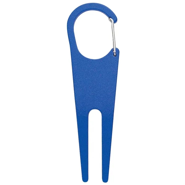 Aluminum divot tool with magnetic ball marker, clip for attachment.... from ASI 61125 Hit Promotional Products / Hit®