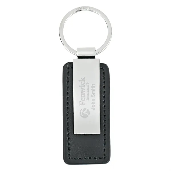 Leatherette key tag.... from ASI 61125 Hit Promotional Products / Hit®