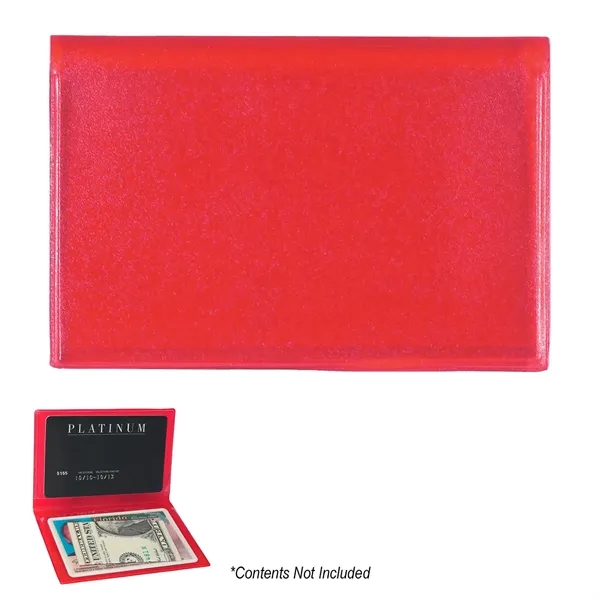 ID/Card holder with two inside pockets.... from ASI 61125 Hit Promotional Products / Hit®